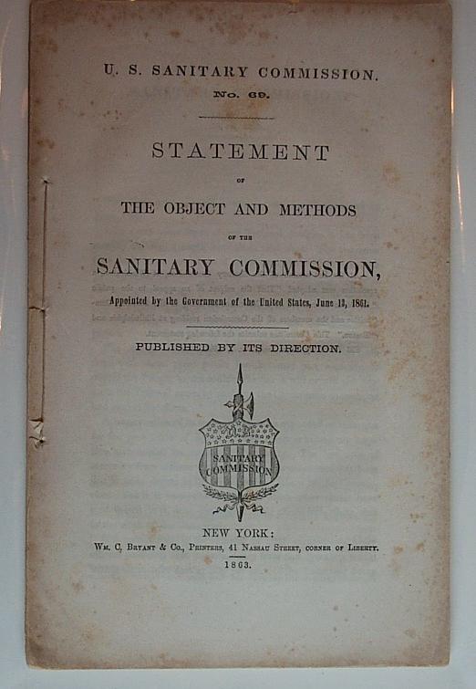 objects of the sanitary commission